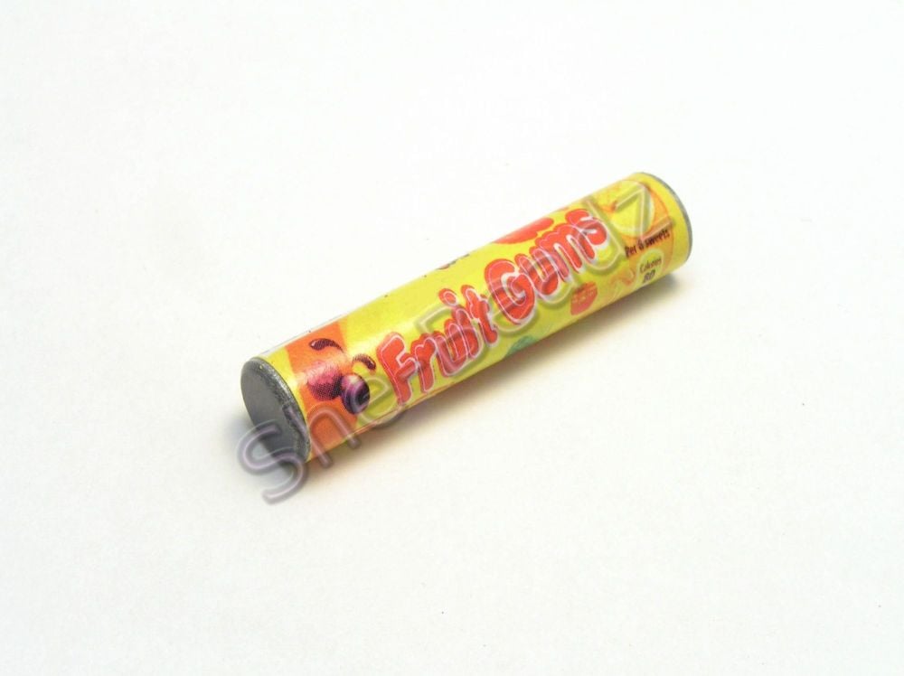 Fimo Fruit Gums Tube Pendants (Mini) Pk 5