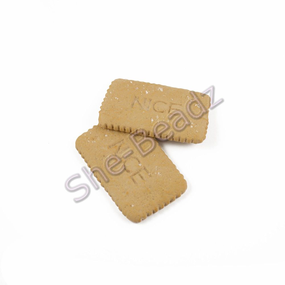 Fimo Large Nice Biscuit Pendants  Pk2