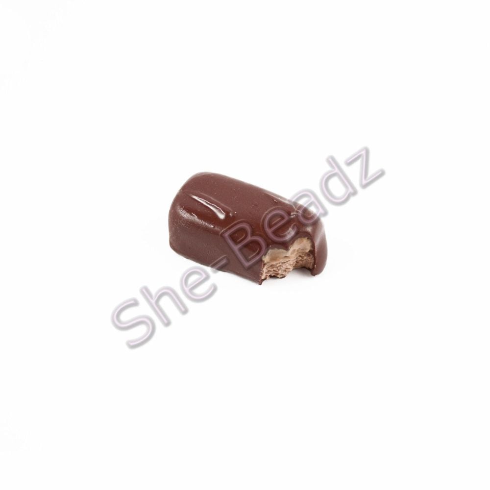 Fimo Mars Bar Charm Beads (Bitten) Pk 5