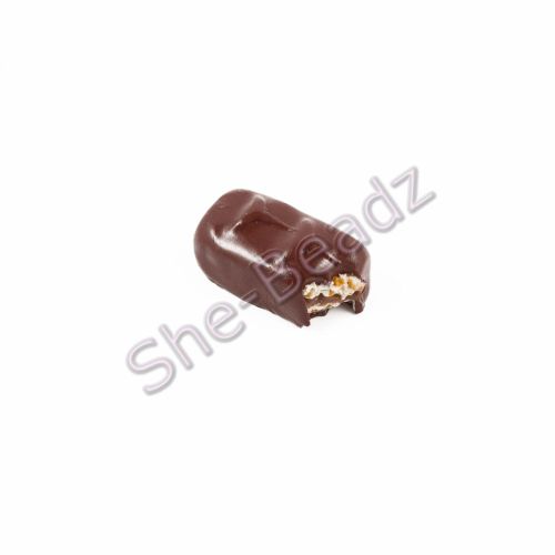 Fimo Snickers Charm Beads (Bitten) Pk 5