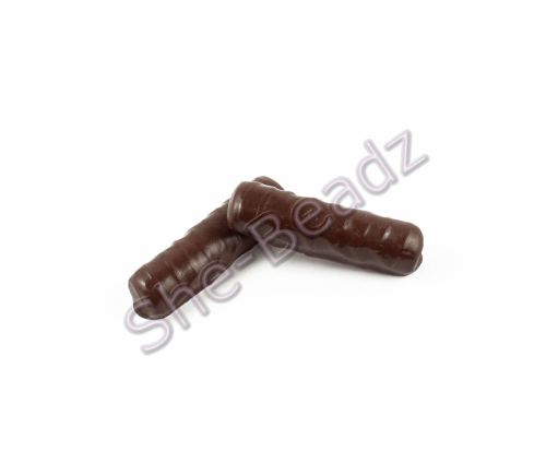 Fimo After Eight Chocolate Finger Charm Pendants Pk 5
