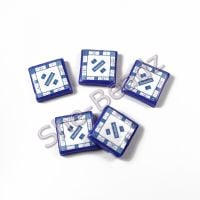 Fimo Facebook MONOPOLY Board Game Charm Beads Pk 10