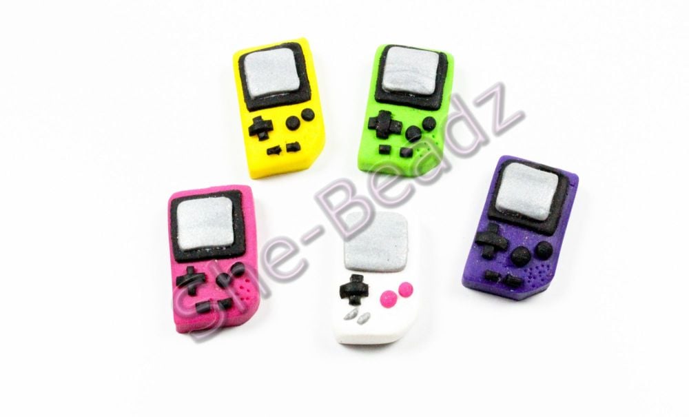 Fimo Game Boy Charms Pk 10