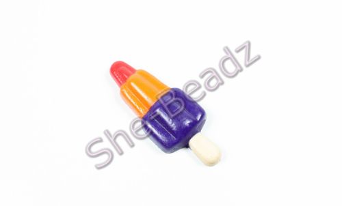 Fimo Zoom Lollie Charm Beads Pk 10