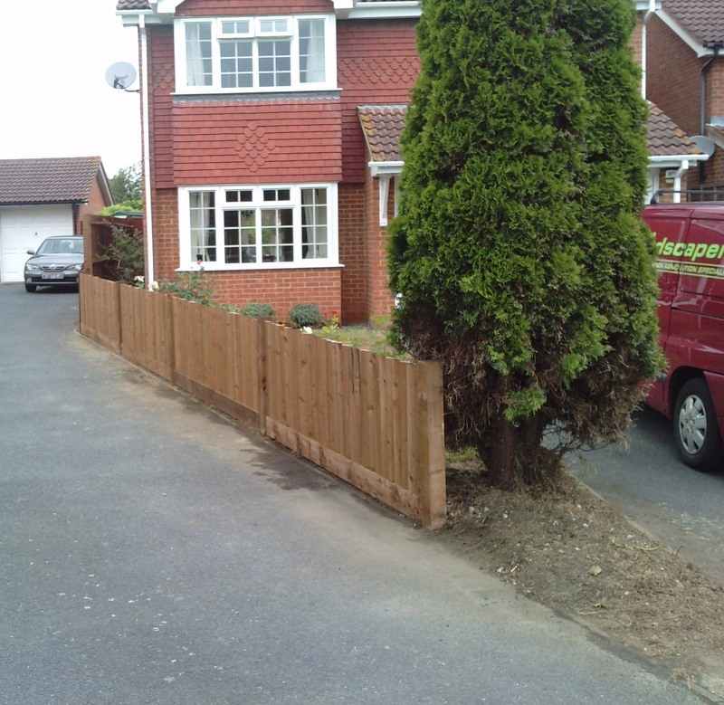 Maidstone Kent Boundary Fencing After