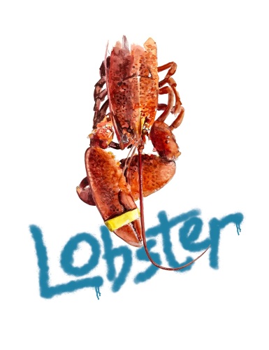Lobster Head - Graffiti