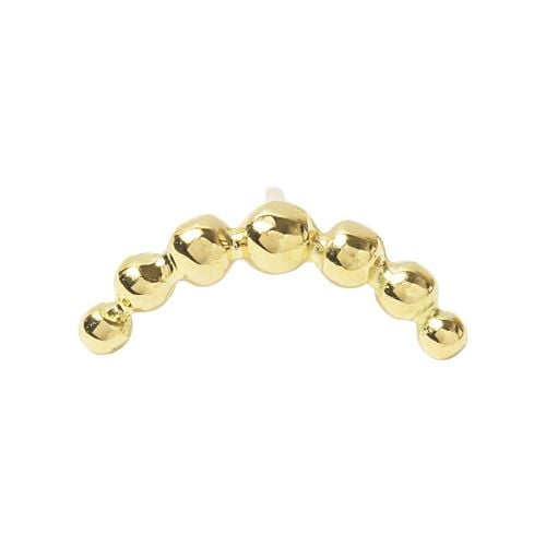 Polly, 18 carat yellow gold, front only