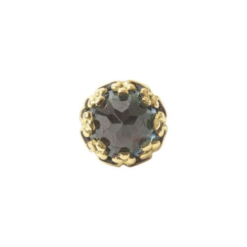 Crown, 18 carat yellow solid gold, front only
