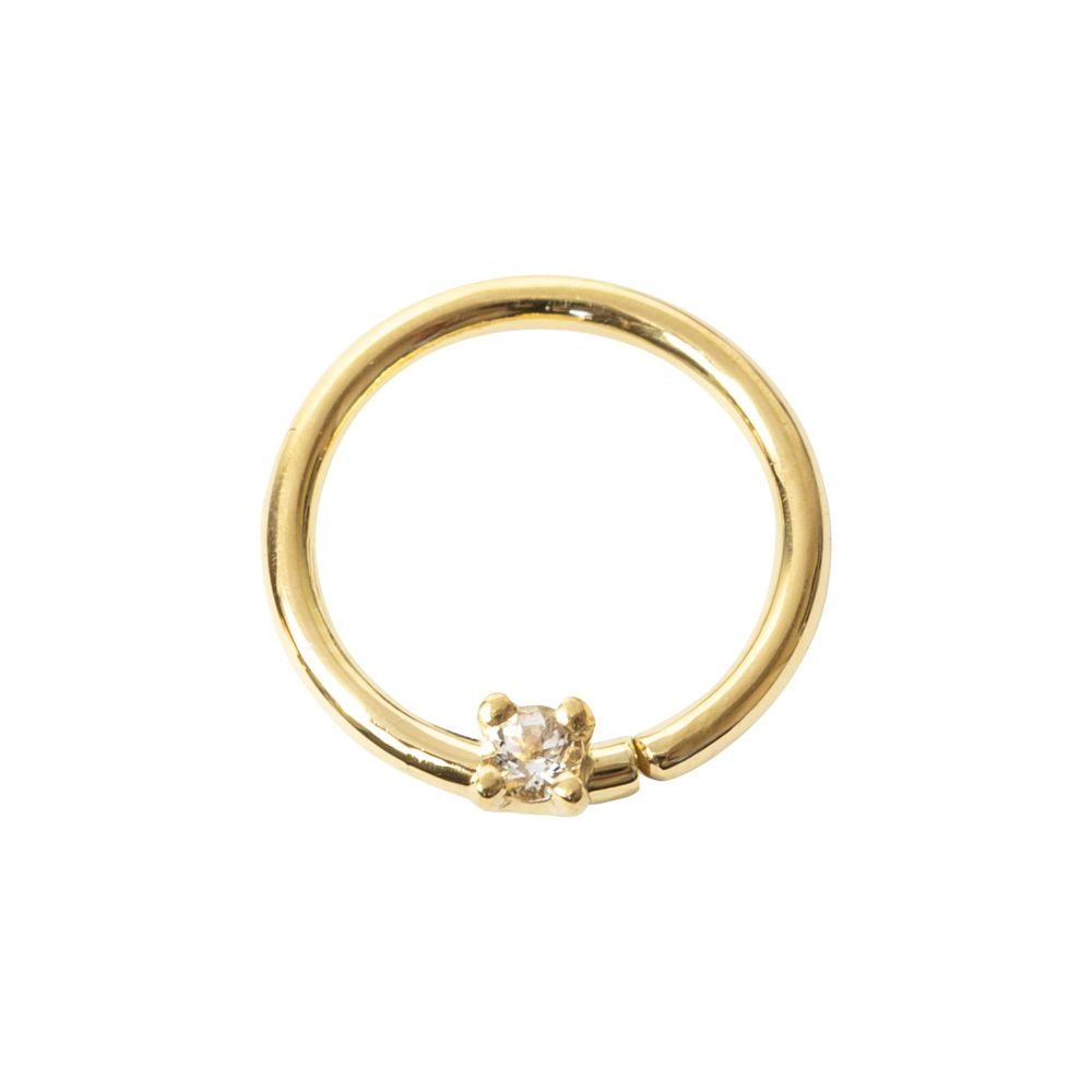 Mara, 18 carat yellow gold seam ring