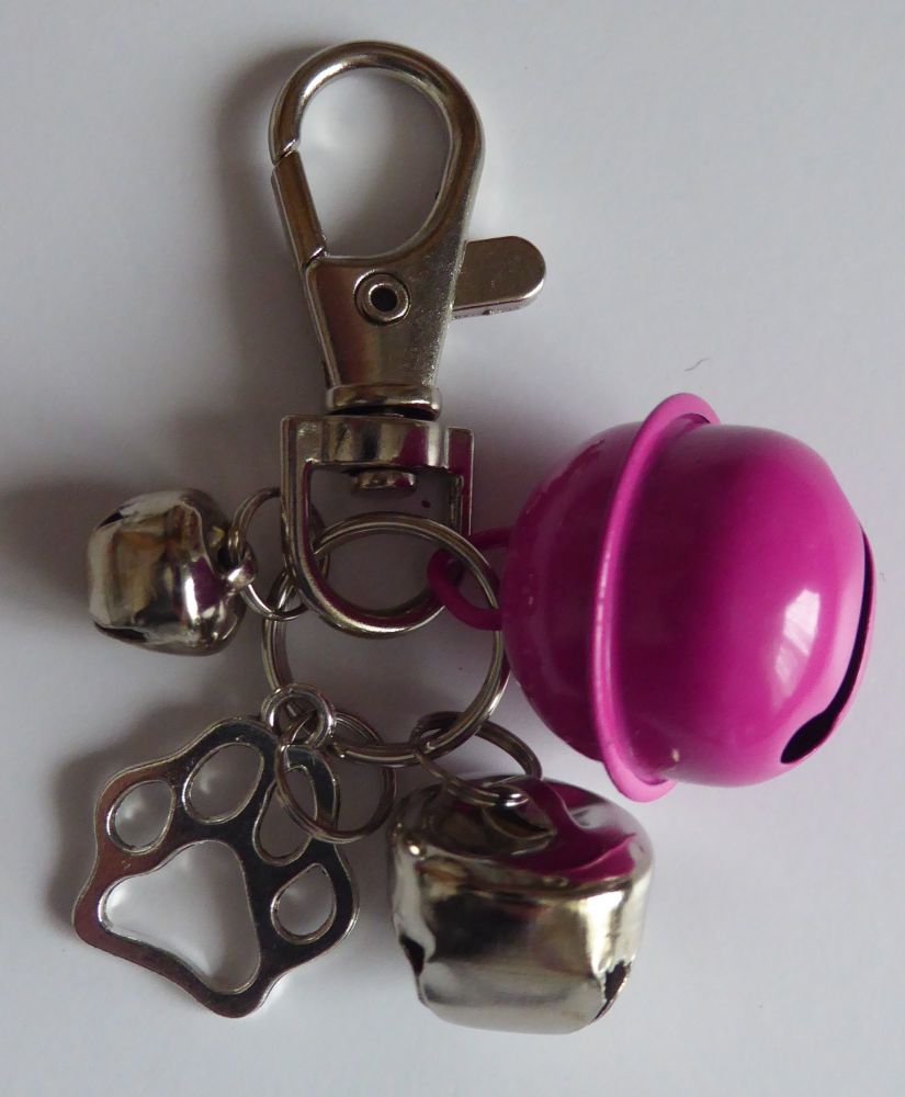 Jake's Walkies Jingle Bells Key Ring for Partially Sighted or Blind Dogs  P