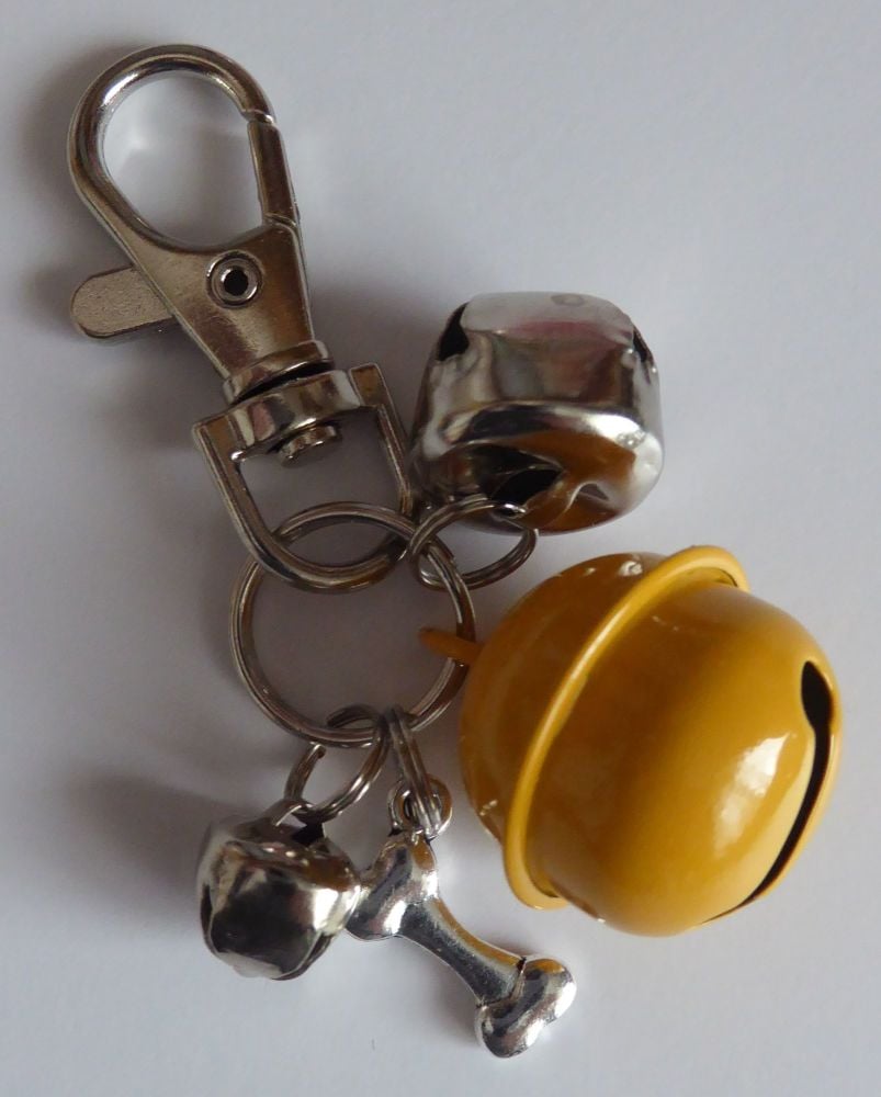 Jake's Walkies Jingle Bells Key Ring for Partially Sighted or Blind Dogs  Y