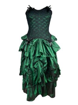 Gorgeous fea steam punk / faerie Devina basque dress
