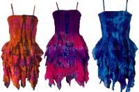Absolutely stunning  mini tye dye frill dress
