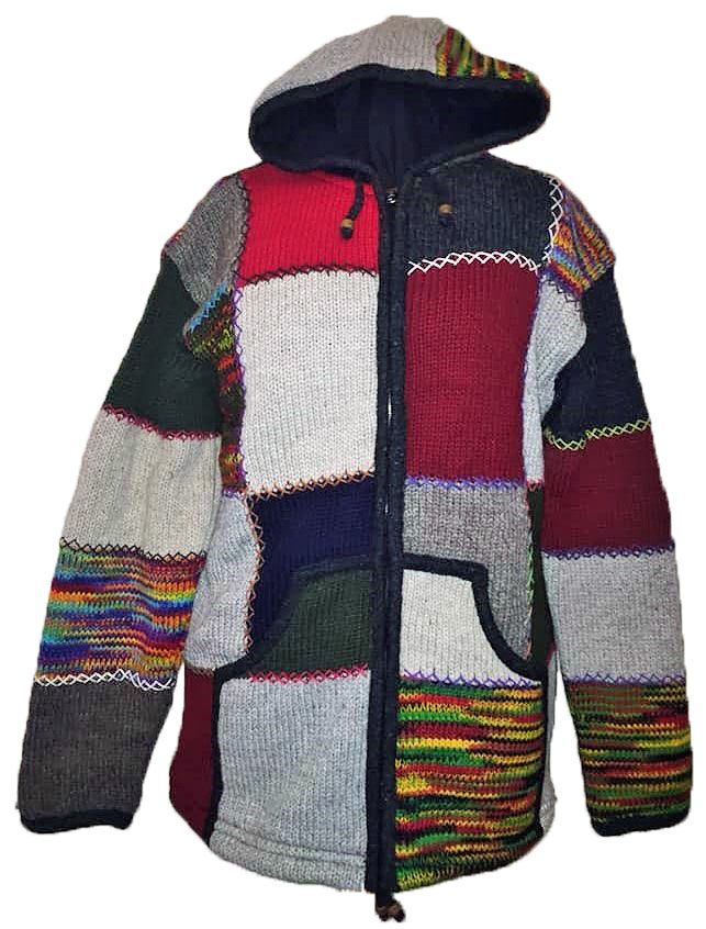 Fleece lined woolie jacket