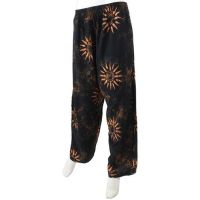 Black sun hippy trousers
