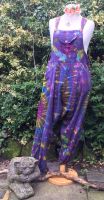 Tie dye Hippi dippi  harem dungarees  [L/XL approx 40 inches waist]