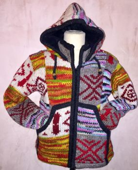 Wool fleece lined jacket 