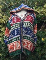 Simply gorgeous snugglie hippy fringed jacket 