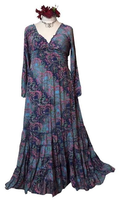 The beautiful bohemian Rosa maxi dress