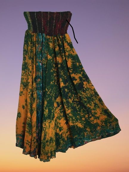 Gorgeous tie dye palazzo trousers  [waist 28-40 inches ]