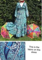  The beautiful bohemian Rosa maxi dress