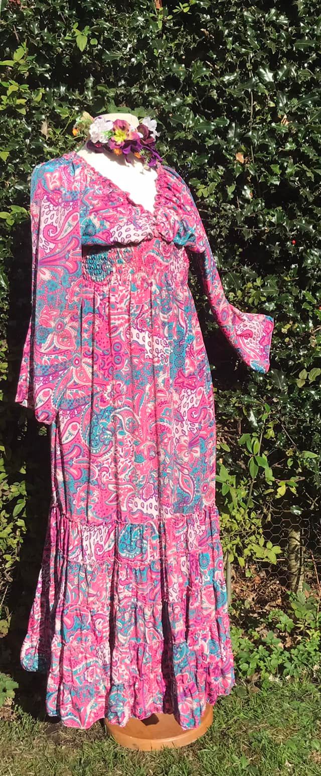 The beautiful bohemian Rosa maxi dress 10-16