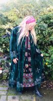 Stevie long bohemian  velvety mirrored jacket [approx bust up to 52 inches]