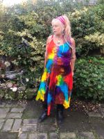 Gorgeous rainbow tie dye Emliy dress