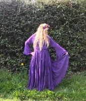 Beautiful Gwendolyn  faery realm goddess dress 18-24