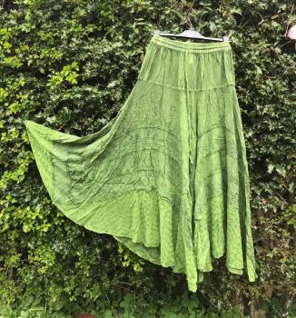 Fae sparkle maxi skirt [26-34 inches waist] [ns code]
