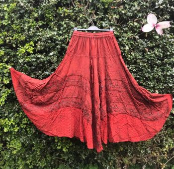 Fae sparkle maxi skirt [26-34 inches waist] [ns code]