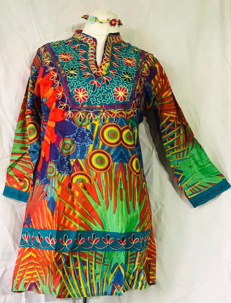 Colourful kurta top
