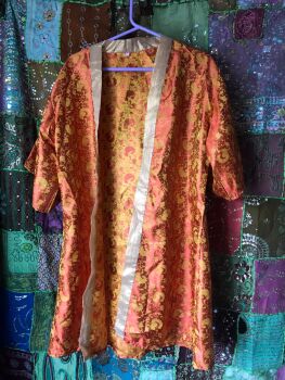 Silk kimono top 16-18