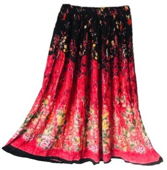 Gorgeous folksy  hippie skirt [up to 26-38 inches waist] [ns code]