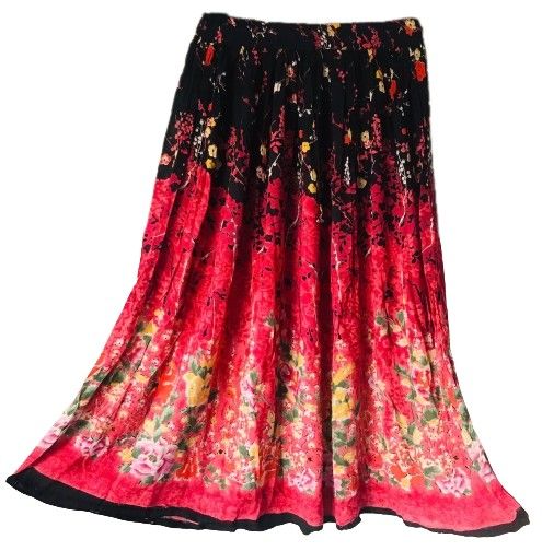 Gorgeous folksy  hippie skirt [up to 34 inches waist]
