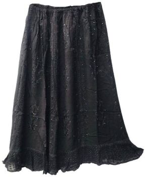Pretty sparkly  witchy  skirt [ -waist approx 24-46 inches]
