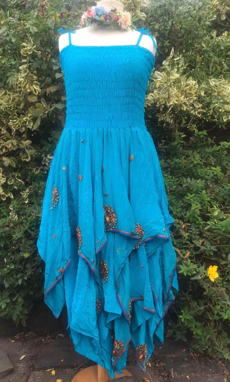 Athena recycled silk magic dress 12-24