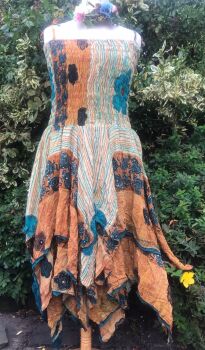 Athena recycled silk magic dress 12-24