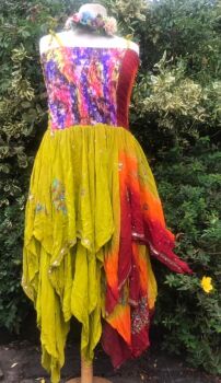 Athena recycled silk magic dress 12-18