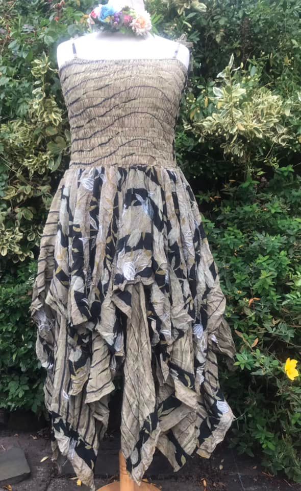 Athena recycled silk magic dress 12-18