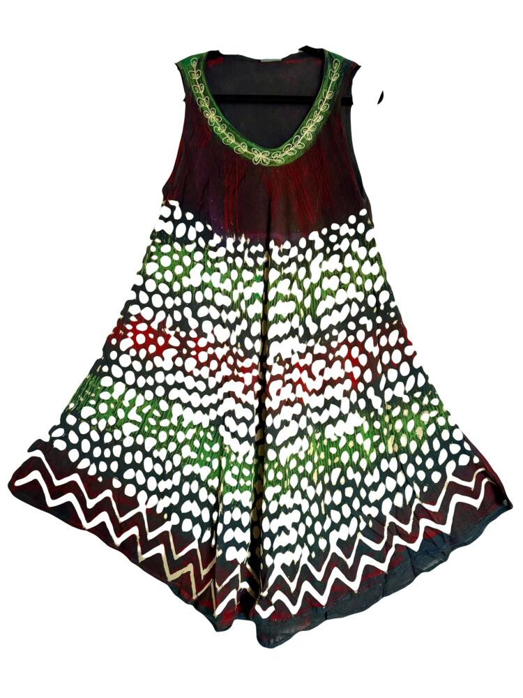 Pretty sequin embroidered Tania swing dress/top [approx 54 inches bust]