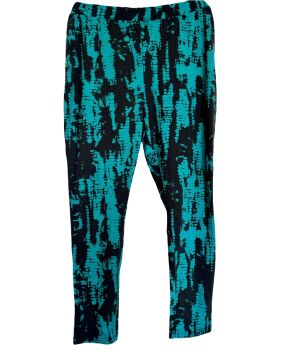 Comfy green/black chill out  leggings  ( 4 sizes)