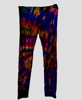 Reserved for Penny.     Funky curvy size tie dye leggings