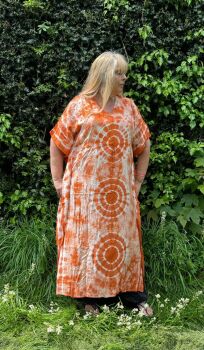 Gorgeous tie dye kaftan dress