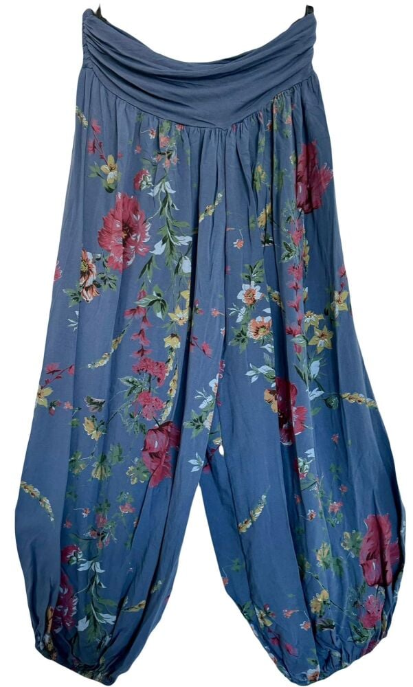 Super soft floral harem trousers