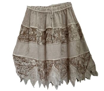 Lovely  boho festival  skirt [waist 26-40 inches]