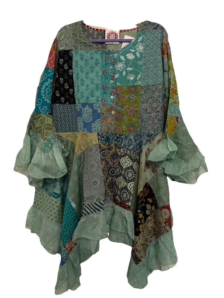 Gorgeous Ria  patchwork top top