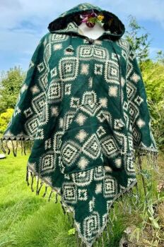 Snuggly cashmelon  poncho