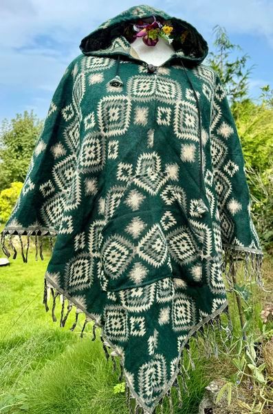 Snuggly cashmelon  poncho