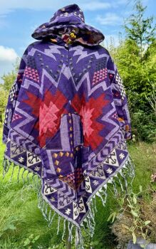 Snuggly cashmelon  poncho